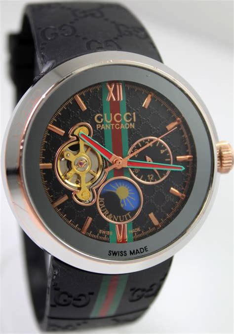 gucci pantcaon 1142 mens watch automatic swiss made|Gucci swiss made watch price.